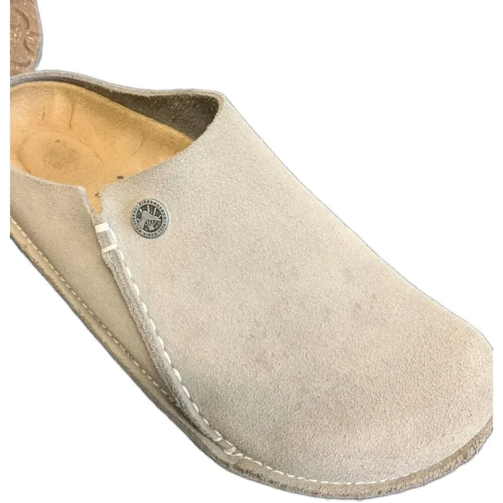 Birkenstock Zermatt Premium Suede Slip-On Clog Light Gray EU 38 US 7.5